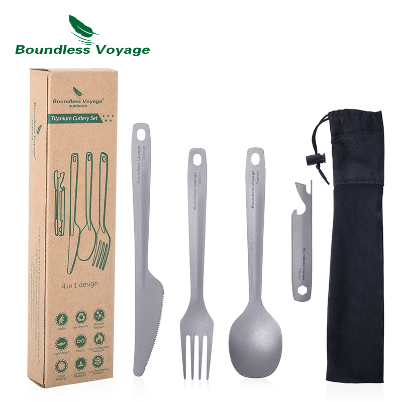 Conjunto de talheres utilitári - Outdoor Camping Dining Set avaliação e preço