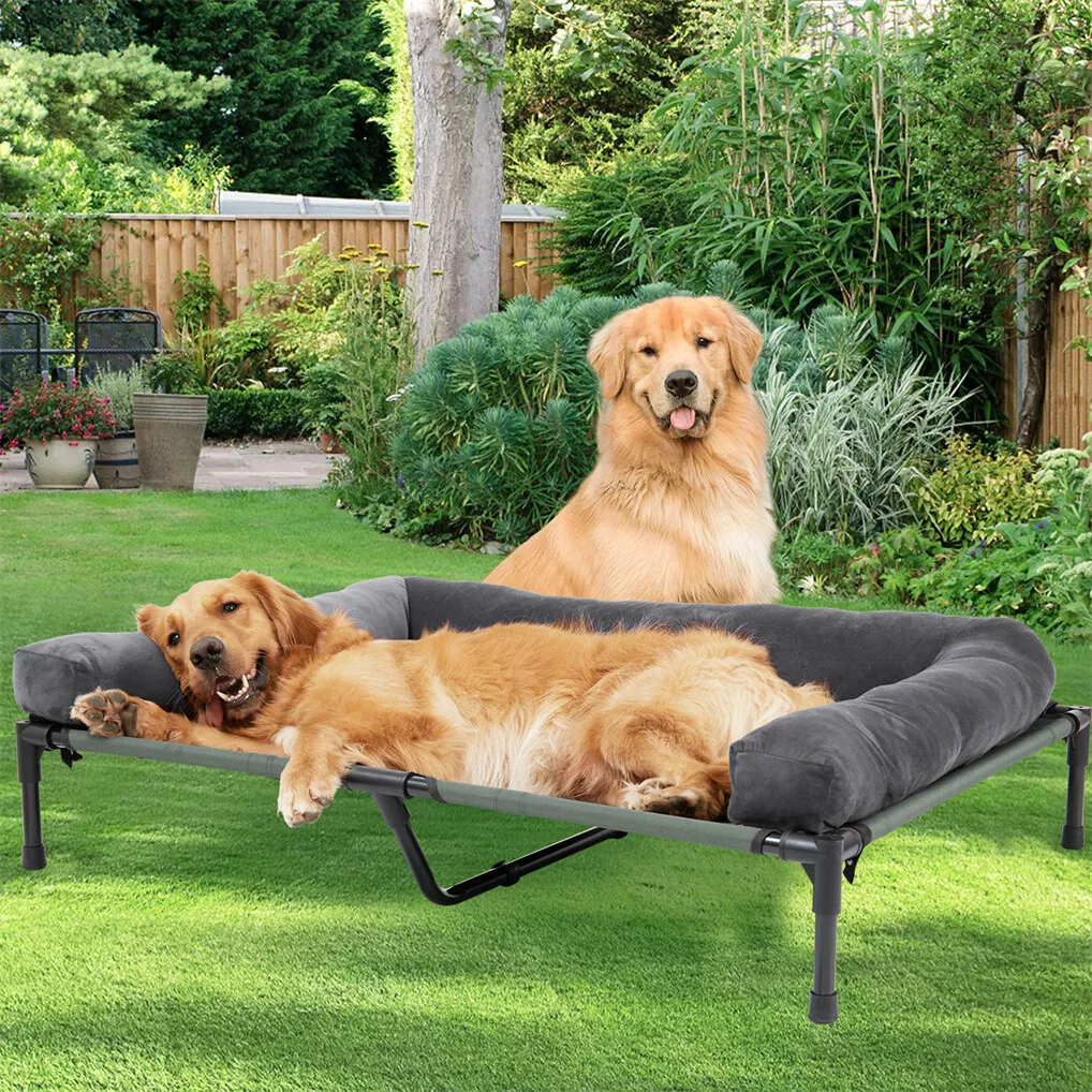 Cama Elevada para Cães BINGOPA - Outdoor Camping Dog Bed avaliação e preço