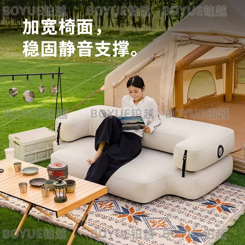 Sofá-Cama Inflável de Luxo par - Bed Outdoor Camping avaliação e preço