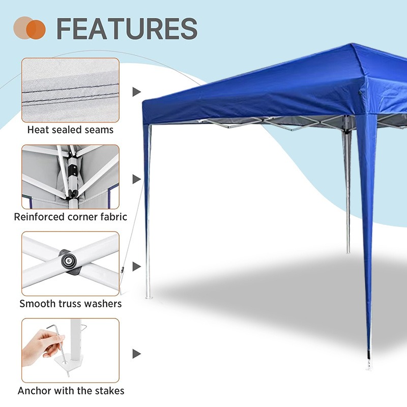 Tenda dobrável de quatro lados - Outdoor Camping Exhibition avaliação e preço
