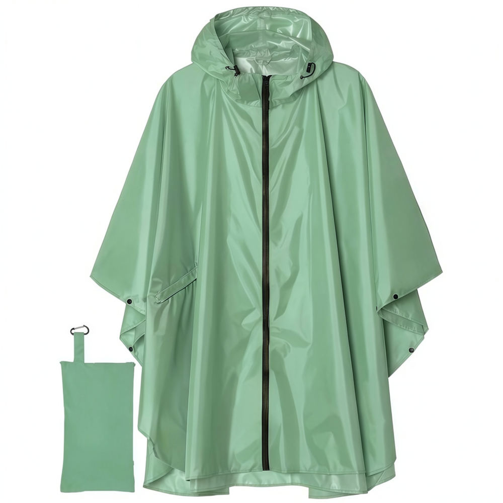 Poncho de chuva impermeável e  - Camping Rain Poncho avaliação e preço